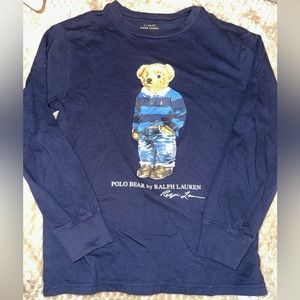 Polo bear long sleeve shirt